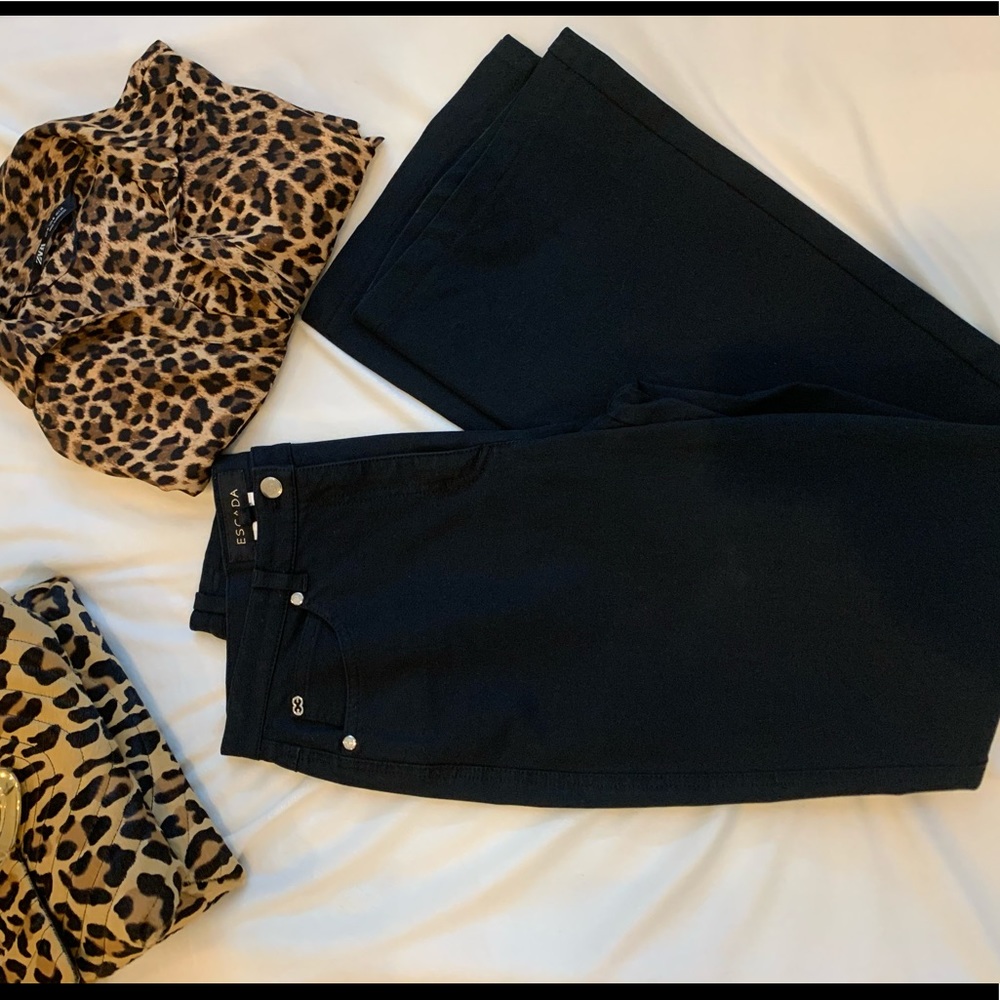 ESCADA Cotton Gaberdine Jeans
